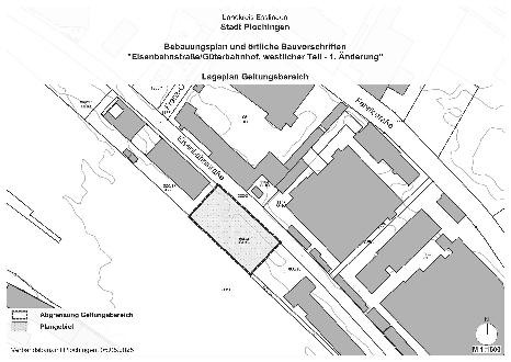 Lageplan Geltungsbereich