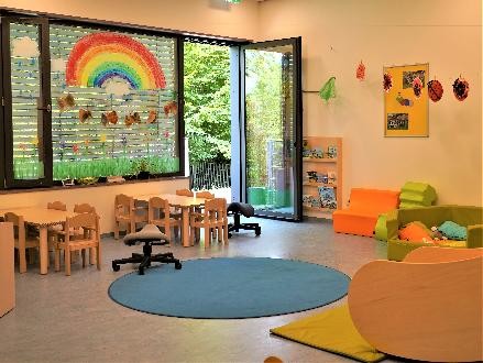 Gruppenraum im Kinderhaus am Johanniterpark